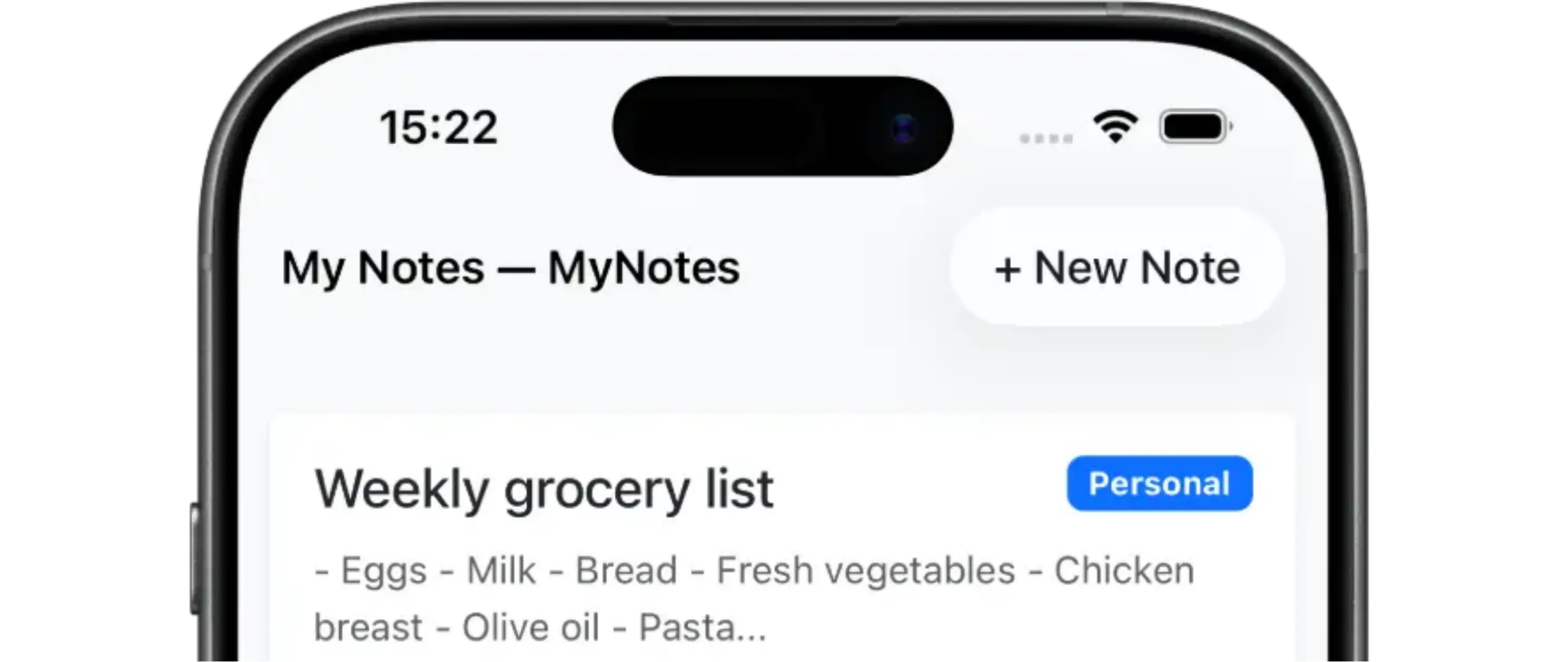 The TaskFlow app showing a native navigation bar button added via a bridge component, replacing the original web link.